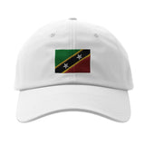 Casquette drapeau de saint-christophe-et-niévès - pixelformaflag