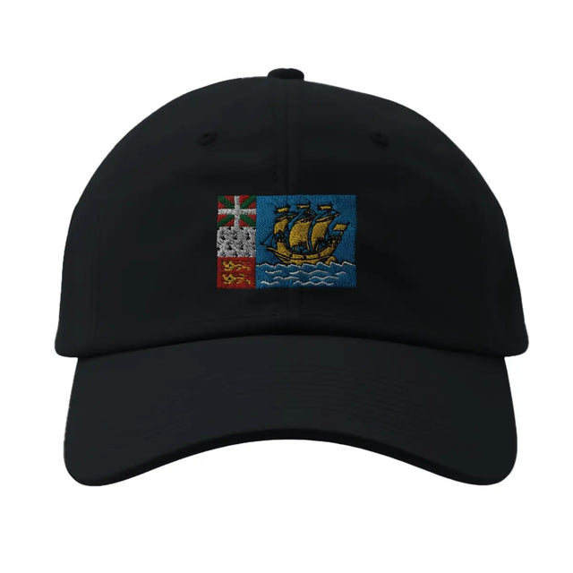 Casquette drapeau de saint-pierre-et-miquelon - pixelformaflag
