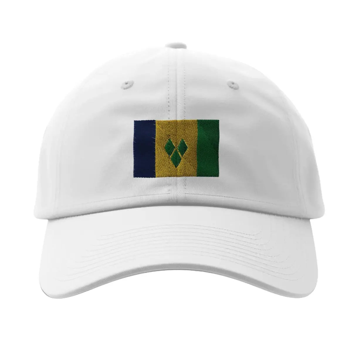 Casquette drapeau de saint-vincent-et-les-grenadines - pixelformaflag
