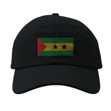 Casquette drapeau de sao tomé-et-principe - pixelformaflag