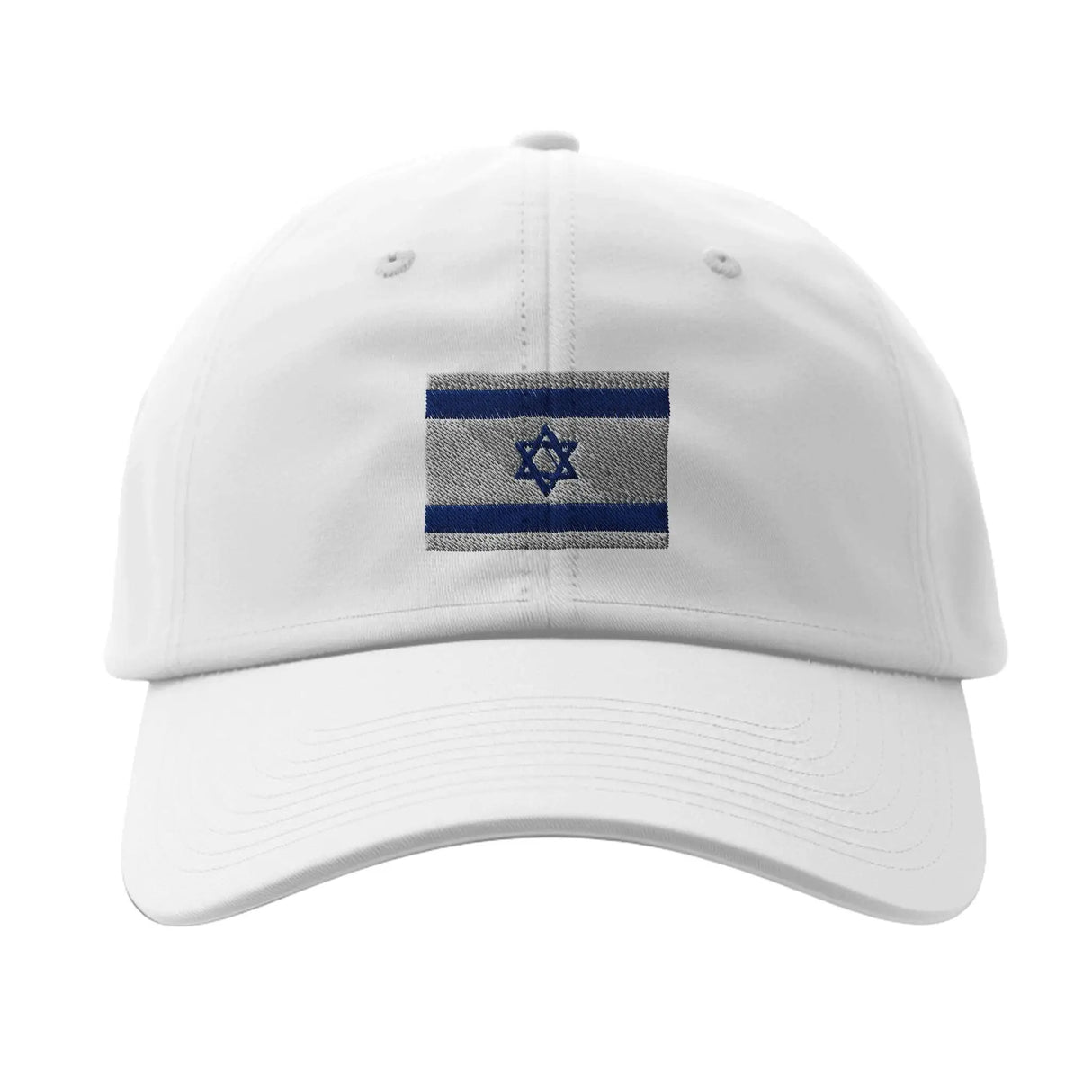 Casquette drapeau d’israël coton broderie confortable