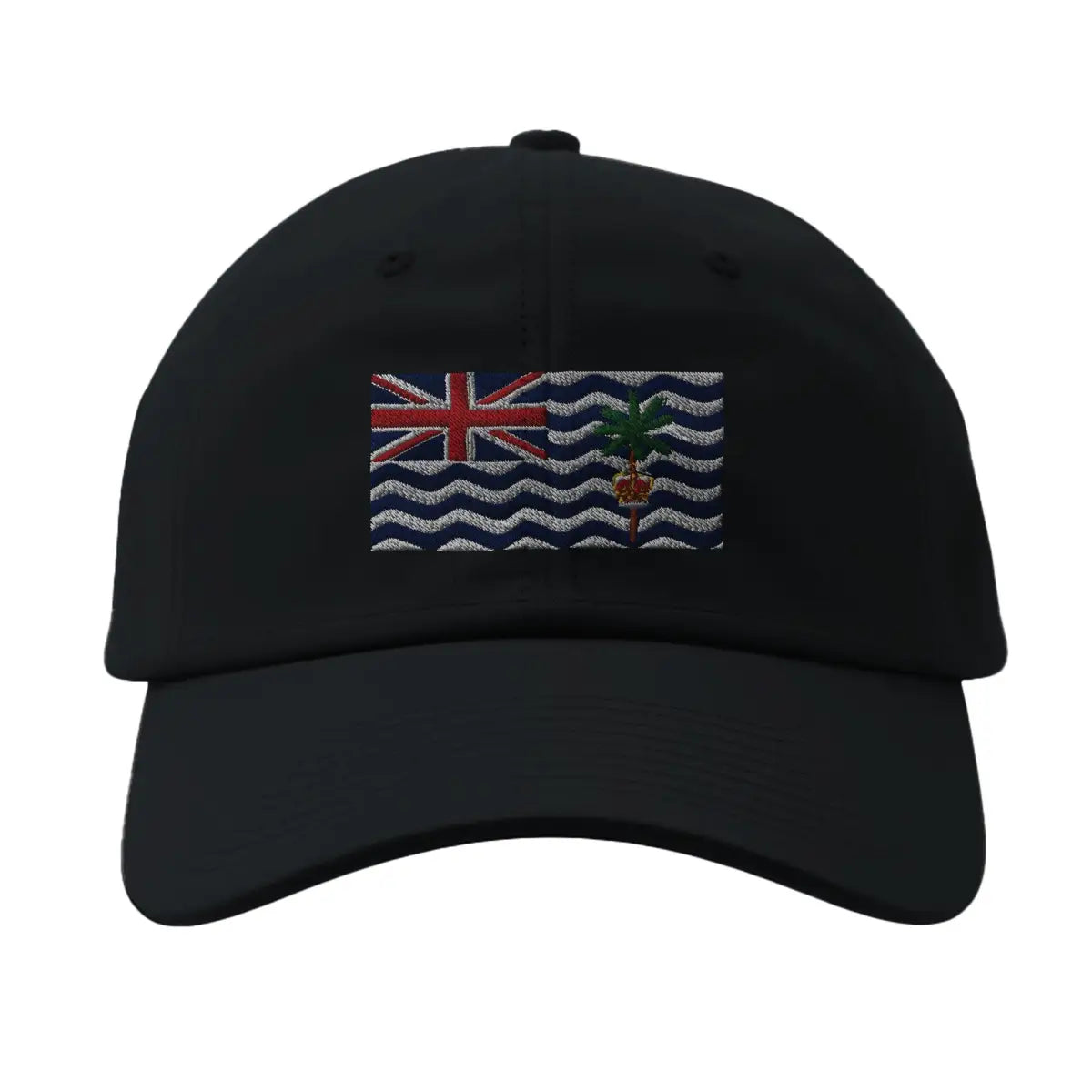 Casquette drapeau du territoire britannique de l’océan indien - pixelformaflag