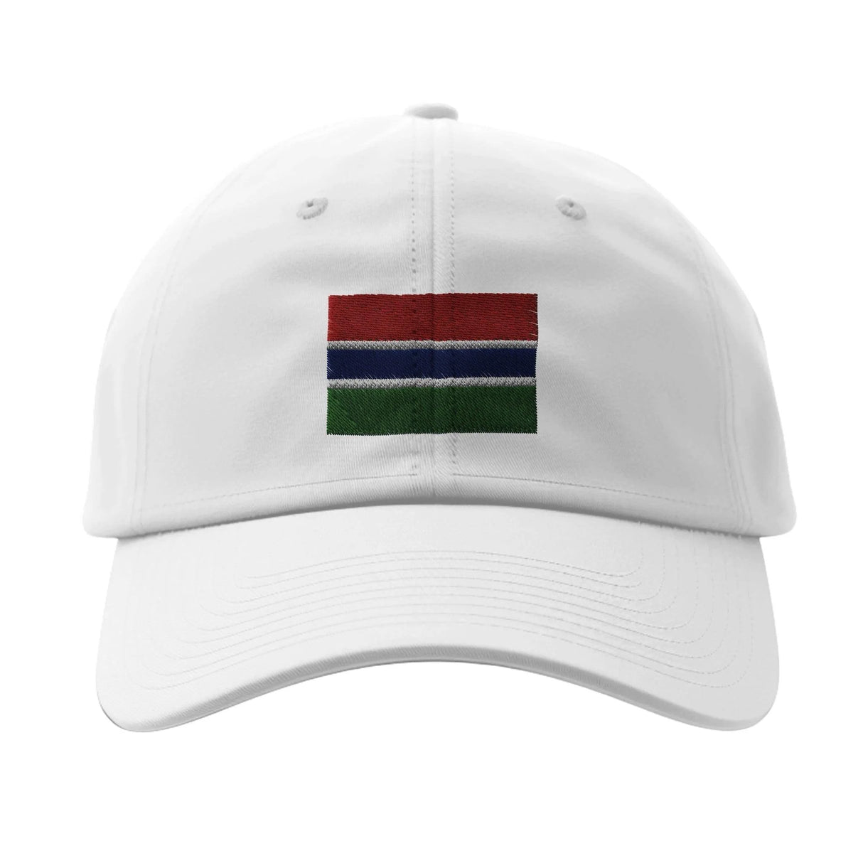 Casquette drapeau gambie coton broderie style confortable
