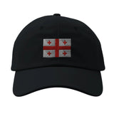 Casquette drapeau géorgie coton broderie confortable