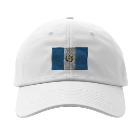 Casquette drapeau guatemala coton broderie design épuré
