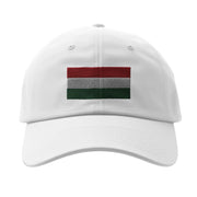 Casquette drapeau hongrie coton broderie confort extérieur