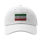 Casquette drapeau iran coton broderie design épuré