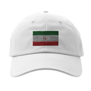 Casquette drapeau iran coton broderie design épuré