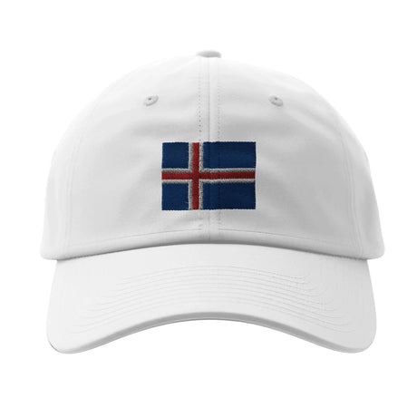 Casquette drapeau islande coton brodée usage quotidien