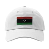 Casquette drapeau libye coton brodée couleur confortable