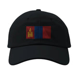 Casquette drapeau mongolie coton broderie confortable