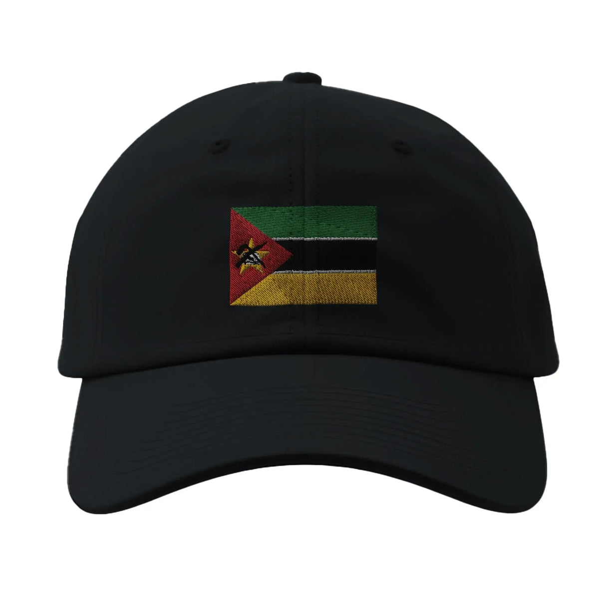 Casquette drapeau mozambique coton broderie confortable