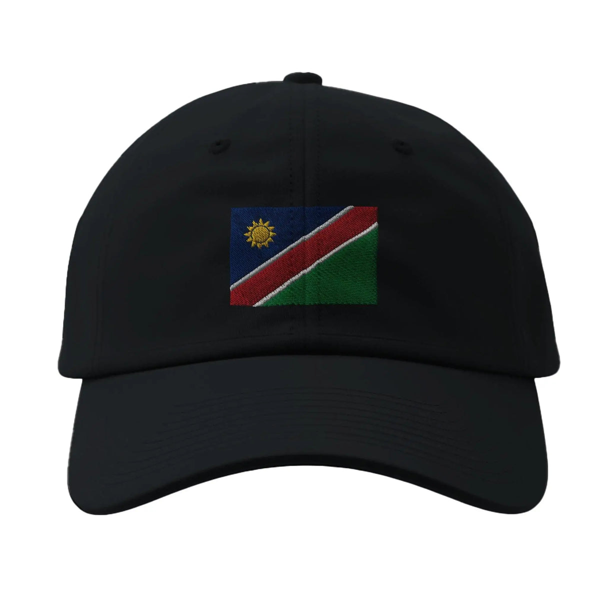 Casquette drapeau namibie coton broderie couleurs vives
