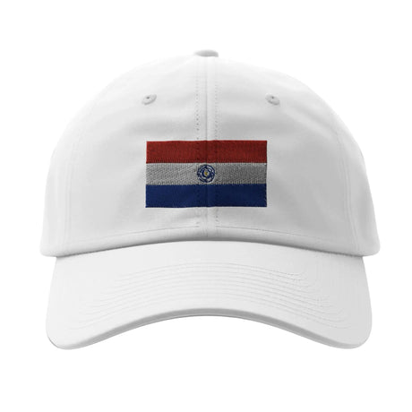 Casquette drapeau paraguay coton broderie matériau durable