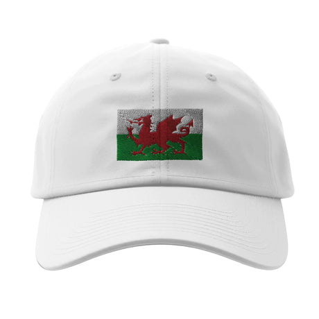 Casquette drapeau pays de galles coton broderie durable