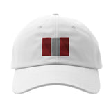 Casquette drapeau pérou coton broderie usage quotidien