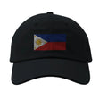 Casquette drapeau philippines coton broderie confortable