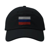 Casquette drapeau russie coton brodée style épuré