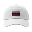 Casquette drapeau russie coton brodée style épuré