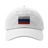 Casquette drapeau russie coton brodée style épuré