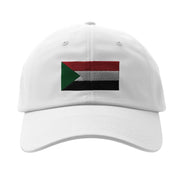 Casquette drapeau soudan coton brodée couleurs vives