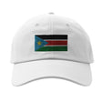 Casquette drapeau soudan du sud coton broderie durable