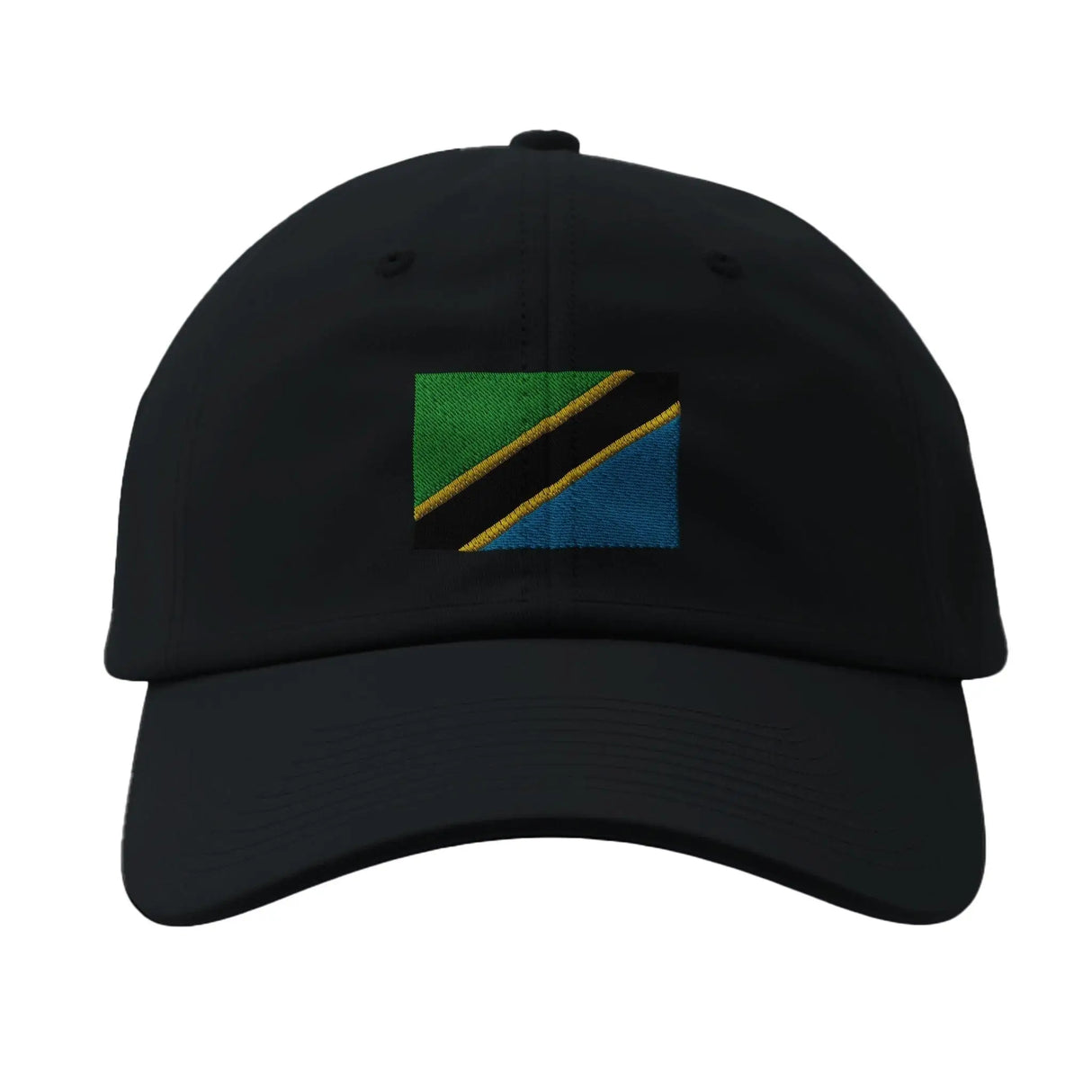 Casquette drapeau tanzanie coton brodée couleur tendance