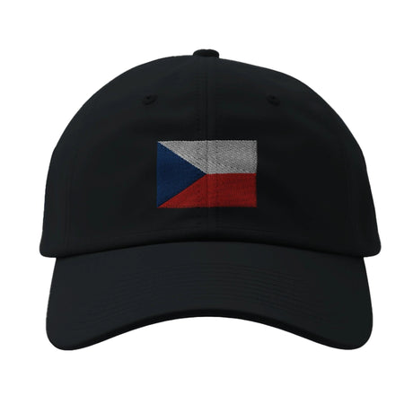 Casquette drapeau tchéquie coton broderie confortable