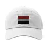 Casquette drapeau yémen coton brodée couleur durable