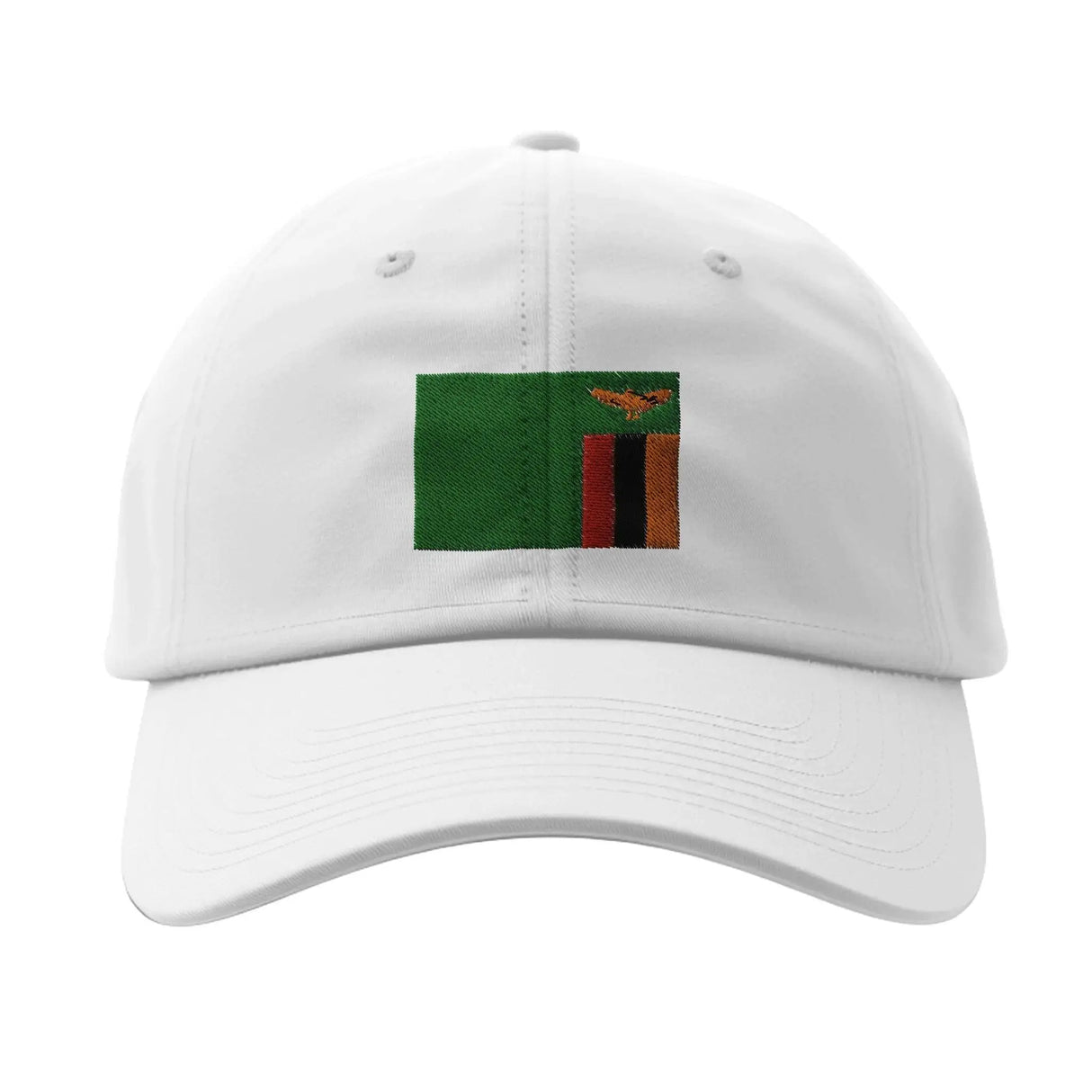 Casquette drapeau zambie coton broderie couleur confortable
