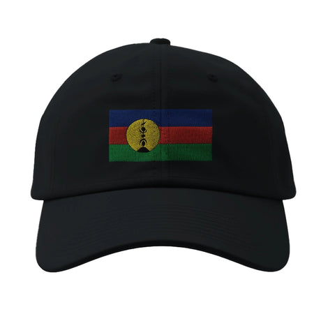 Casquette drapeaux nouvelle-calédonie coton broderie
