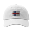 Casquette îles féroé coton brodée motif drapeau durable