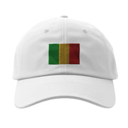 Casquette mali coton brodée couleurs vives confortable