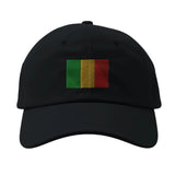 Casquette mali coton brodée couleurs vives confortable