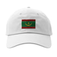 Casquette mauritanie coton brodée couleurs vert et or