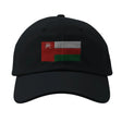 Casquette oman coton broderie drapeau couleurs résistantes