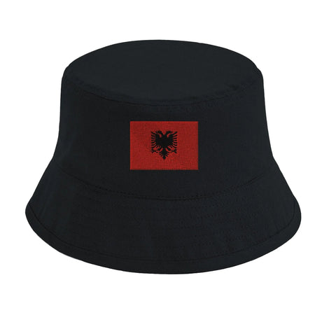 Chapeau bob albanie en coton brodé excellente respirabilité