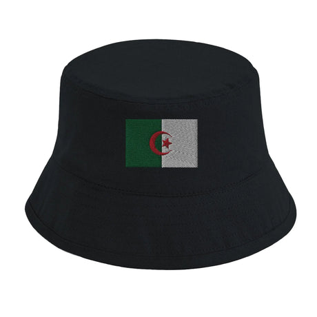 Chapeau bob algérie brodé en coton léger et respirant