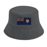 Chapeau bob anguilla coton brodé couleur estivale