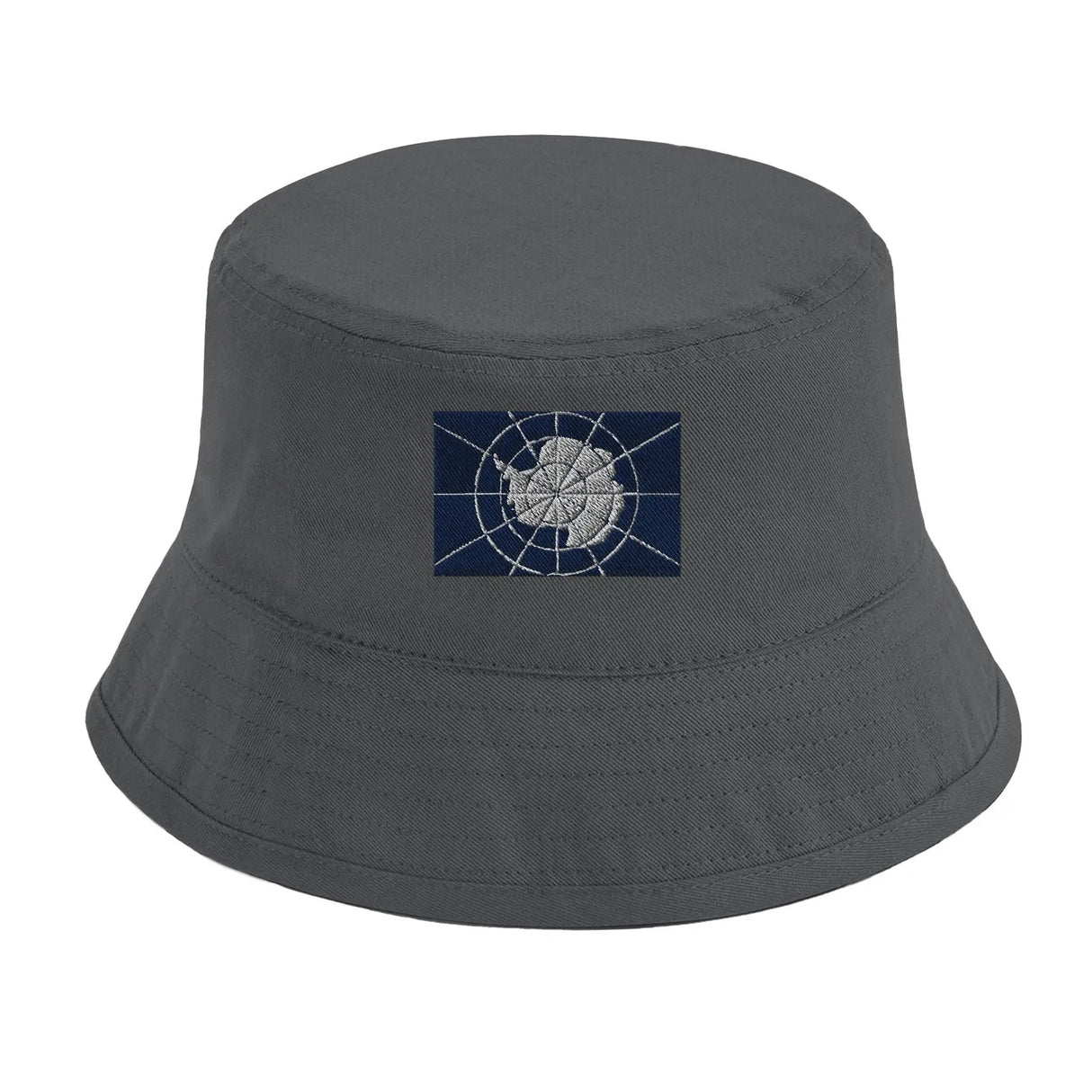 Chapeau bob antarctique officiel coton brodé tendance