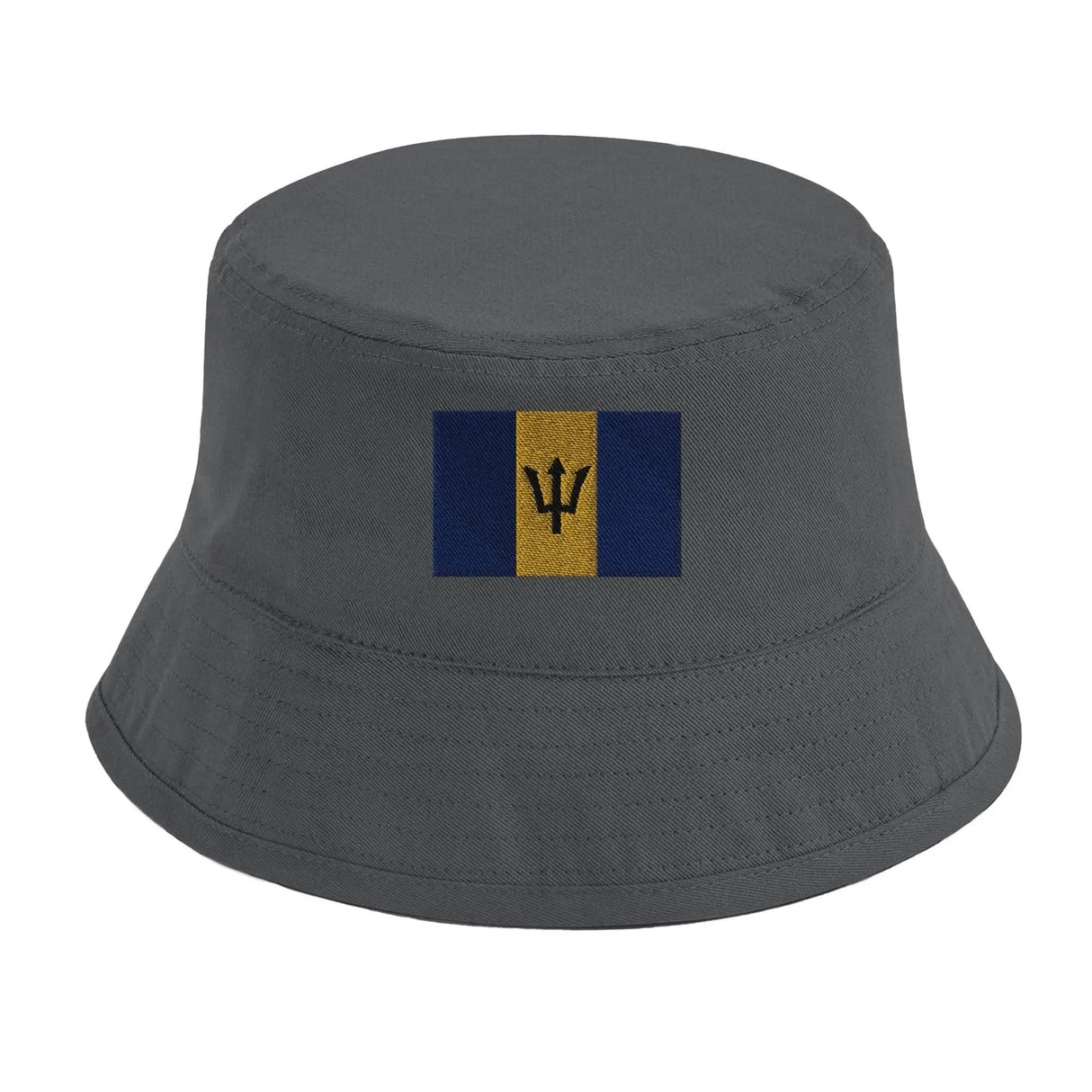 Chapeau bob barbade coton brodé léger et respirant