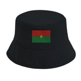 Chapeau bob burkina faso coton brodé léger et respirant