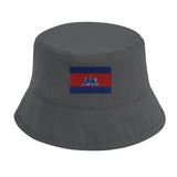 Chapeau bob cambodge coton brodé excellente respirabilité