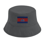 Chapeau bob cambodge coton brodé excellente respirabilité
