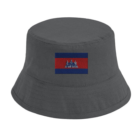 Chapeau bob cambodge coton brodé excellente respirabilité