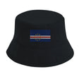Chapeau bob cap-vert brodé coton excellente respirabilité