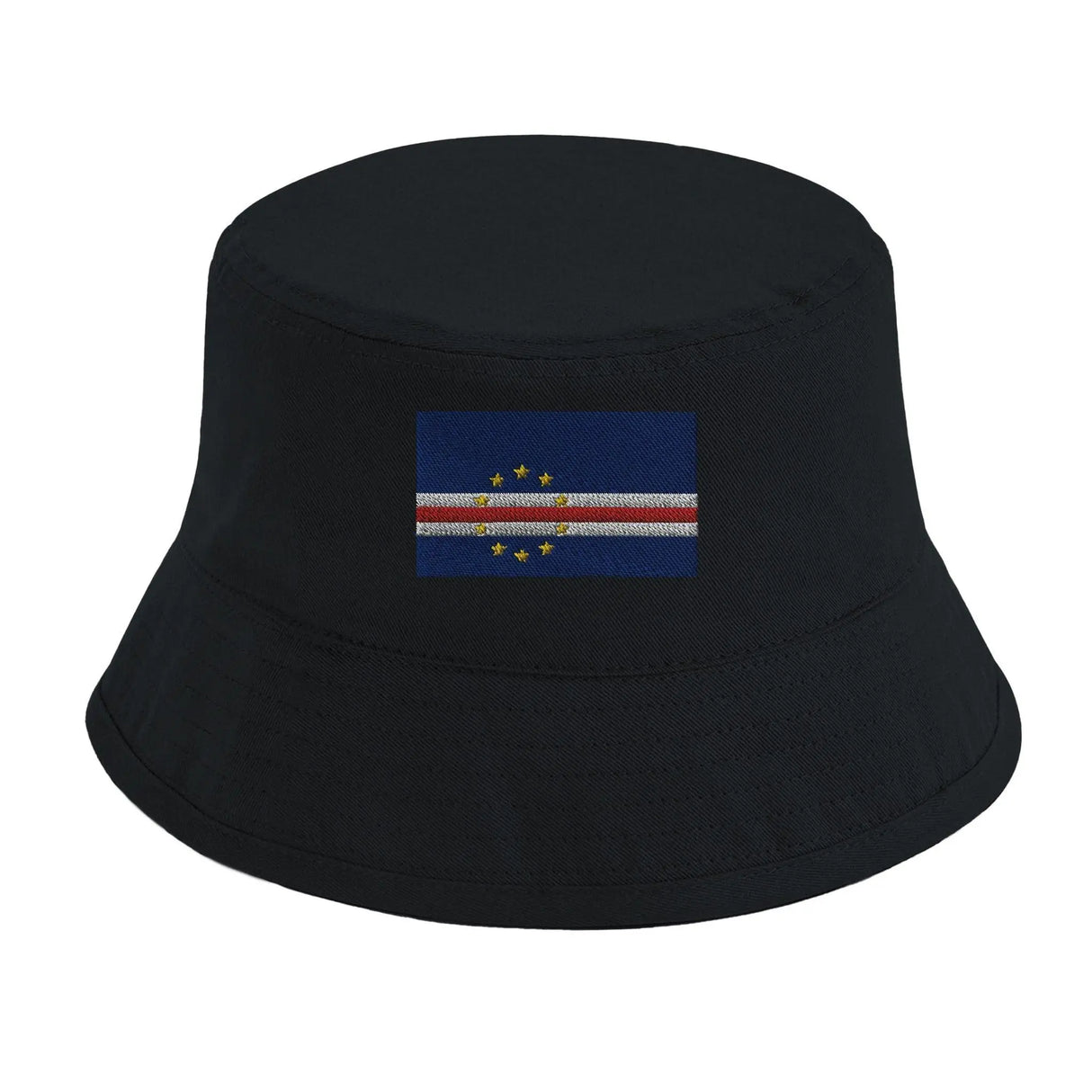 Chapeau bob cap-vert brodé coton excellente respirabilité