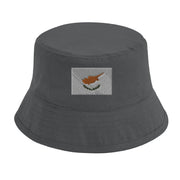 Chapeau bob chypre coton brodé excellente respirabilité