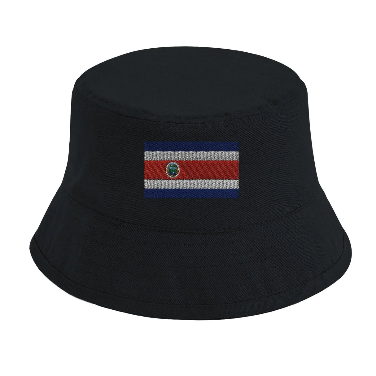 Chapeau bob costa rica coton brodé léger et respirant