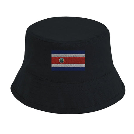 Chapeau bob costa rica coton brodé léger et respirant